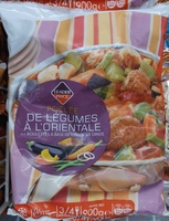 Poêlée de Légumes à l'Orientale, Surgelé