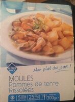 Moules Pommes de terre rissolées
