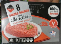 8 Steaks Hachés Façon Bouchère
