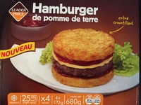 Hamburger de pomme de terre