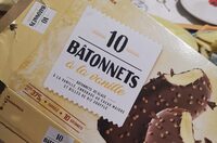 Bâtonnets à la vanille