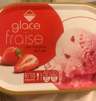 Glace fraise