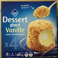 Dessert Glacé Vanille Coeur de Meringue