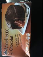 Moelleux au chocolat coeur fondant caramel au beurre salé