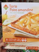Tarte poire amandine