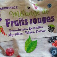 Melange de fruits rouges surgelés