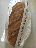 Batard au maïs et graines de tournesol