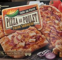 Pizza au poulet façon Samouraï