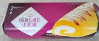 Bûche glacée exotique