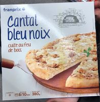 Pizza Cantal bleu noix