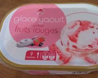 Glace yaourt sorbet fruits rouges
