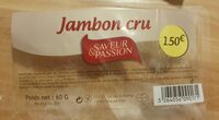 Jambon cru