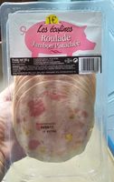 Roulade jambon pistachée