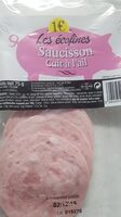 Saucisson cuit à l'ail