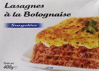Lasagnes à la Bolognaise
