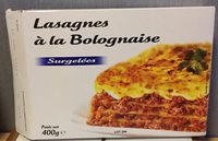 Lasagnes à la bolognaise surgelées