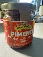 Piments la pâte rouge