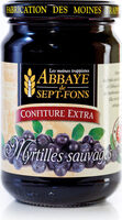 Confiture extra Myrtilles