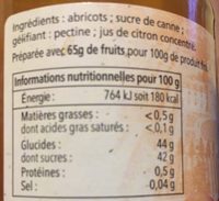 Confiture Allegee Bio - Abricots