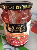 Confiture allégée bio Fraises