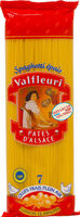 VALFLEURI Spaghetti épais 500g
