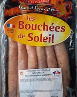 Saucisses de volaille