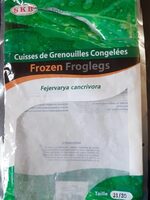 Cuisses de grenouilles congelées