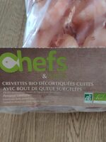 Crevette bio décortiquées cuites
