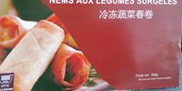 Nems aux légumes surgelés