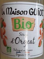 Sirop d Orgeat