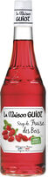 Sirop de fraise des bois