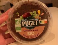 Tapenade noire Bio Olives Kalamata