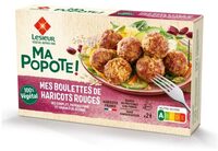 Ma Popote Mes boulettes de haricots rouges
