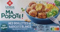 Mes boulettes de Haricots blancs, riz, épinards et petits pois