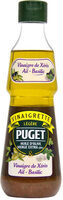 Vinaigrette légère Puget vinaigre de xeres ail basilic