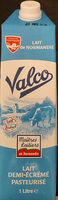 Valco lait 1/2 ecreme frais
