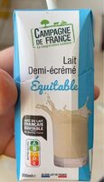 Lait demi écrémé
