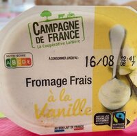 Fromage frais vanille