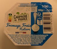 Fromage frais nature 3,1% de matière grasse