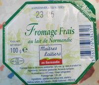 Fromage frais au lait de Normandie