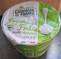 Fromage frais onctueux 7,8% M.G.