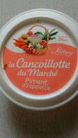La Cancoillotte du marché Piment d'espelette