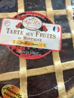 Tarte aux fruits de montagne