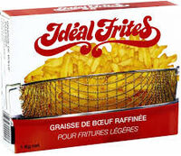 Graisse de boeuf raffinée