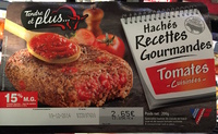 Hachés recettes gourmandes Tomates cuisinées