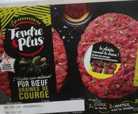 2 Hachés aux Couteaux Pur Bœuf Graines de Courges