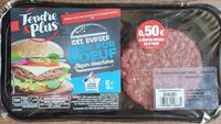 Idée burger 100% pur bœuf façon bouchère