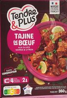 Tajine de bœuf aux olives noires & citron