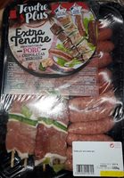 Brochettes de porc + chipolatas + merguez