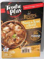La noix de joue de boeuf, sauce aux oignons